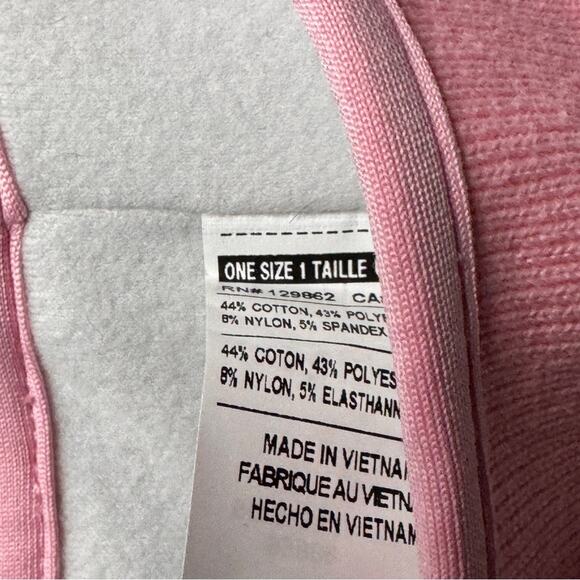 Nike Youth Pink Fleece Cold Weather Knit Headband - Picture 3 of 7